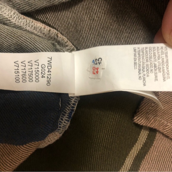 Lucky Brand Plaid Button Up Shirt Long Sleeves Size Small Viscose & Modal Airy - Picture 11 of 13